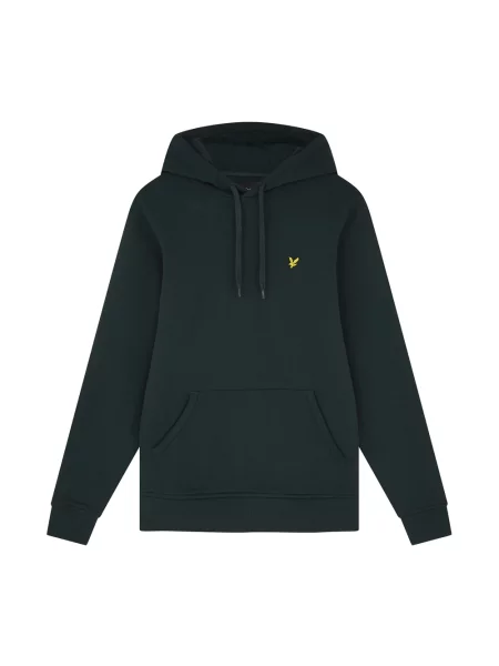 Bluza z kapturem Lyle & Scott z kapturem zielona
