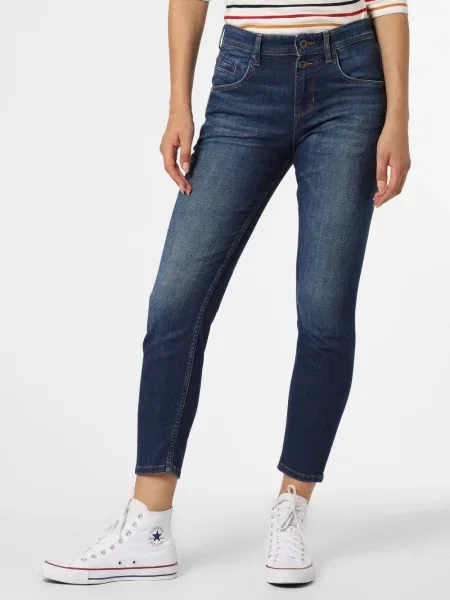 Marc O'polo Jeansy Boyfriend blau niebieskie