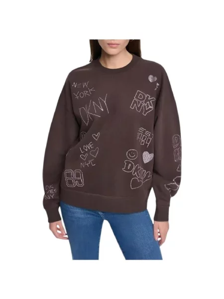 Geacă Dkny maro