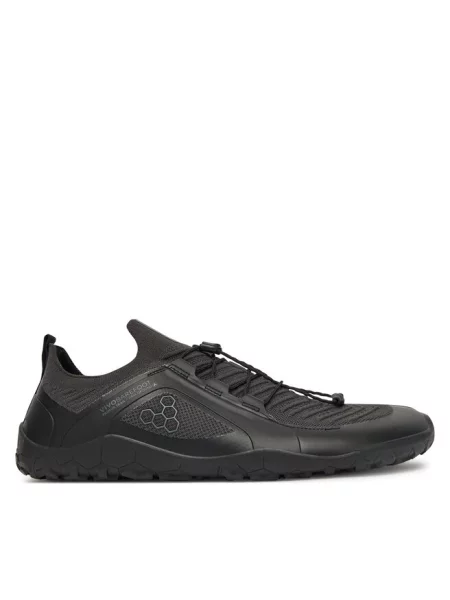 Vivo Barefoot Sneakersy Primus Trail Knit Fg Szary czarne