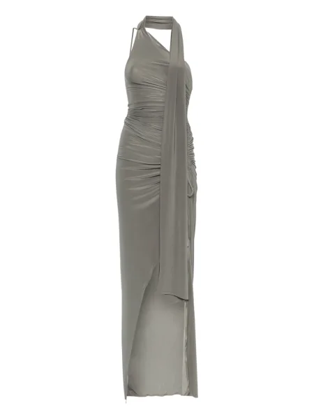 Rochie midi Atu Body Couture cu un umăr gol verde
