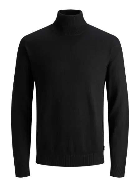 JACK & JONES Pulover JJEmil' negru