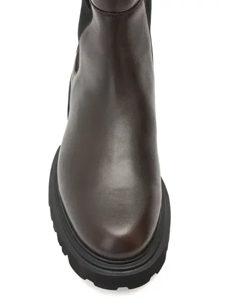 Botine Allsaints din piele maro