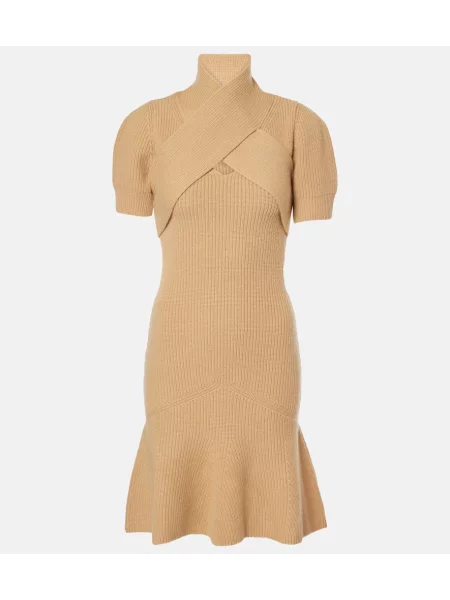 Fular Patou de lână bej