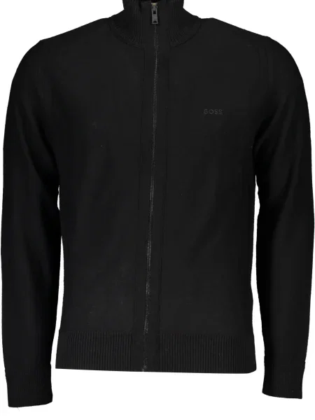 Sweter Hugo Boss wełniany czarny