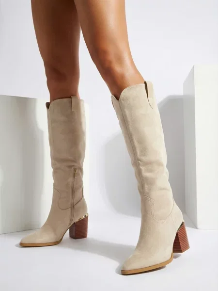 Semišové holínky Resti