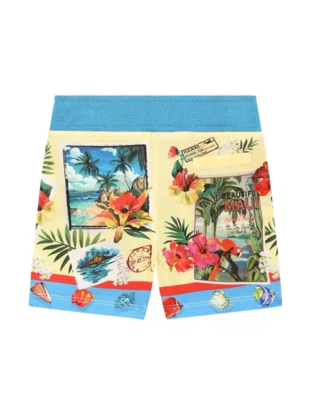 Szorty dziecięce Dolce And Gabbana niebieskie
