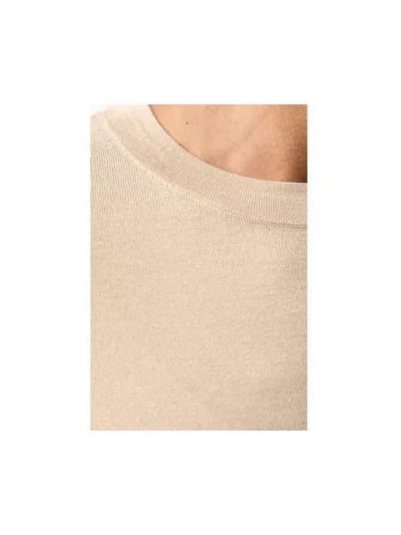 Dzianinowy sweter Weekend Max Mara beżowy