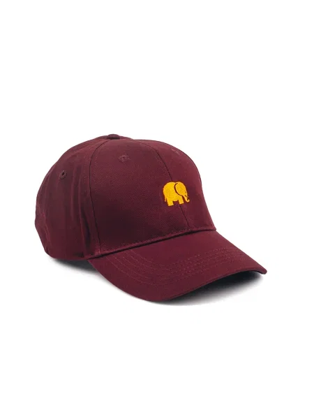 Trendsplant Șapcă CLASSIC 6 PANEL bordeaux roșu