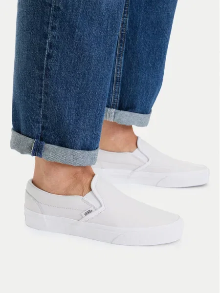 Tenisice Vans Classic Slip-On bijela
