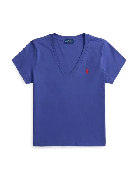 Polo Ralph Lauren osnovna kratka majica modra