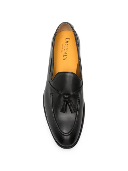 Pantofi loafer Doucal's din piele negru
