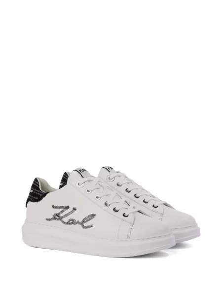 Sneakerși Karl Lagerfeld alb