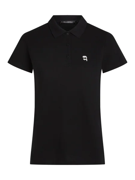 Karl Lagerfeld Tricou bej / negru alb