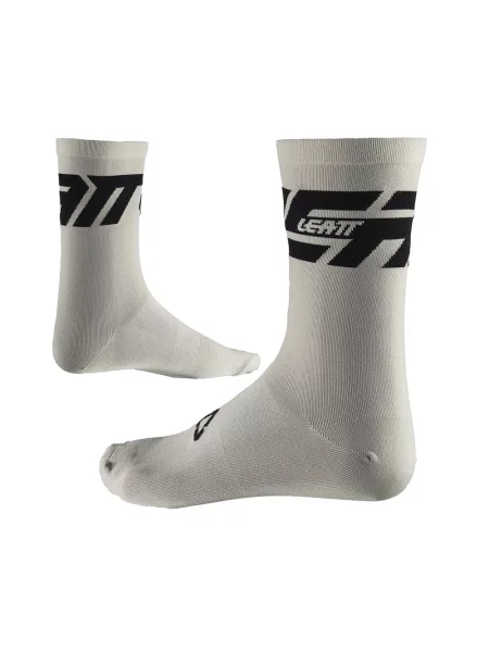 Skarpety rowerowe LEATT Socks MTB Endurance białe