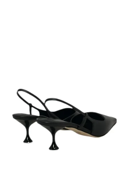 Pantofi cu toc 3juin slingback negru