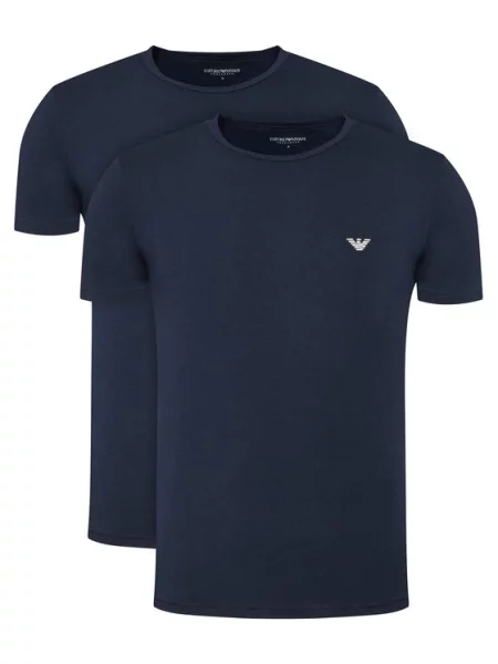 Emporio Armani 2 db-os póló kék