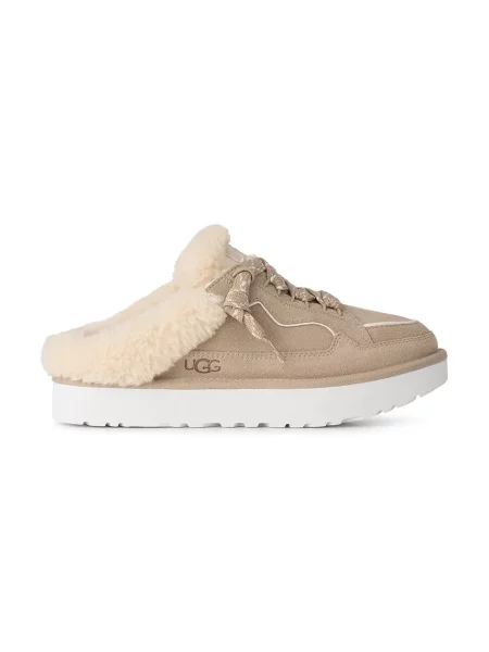UGG sneakers pentru femei din piele întoarsă W Lowmel Mule bej
