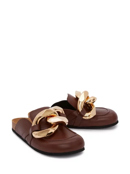 Papuci tip mules Jw Anderson maro