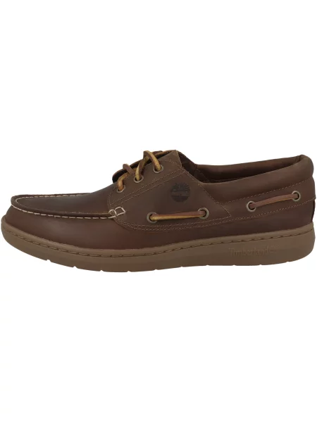 TIMBERLAND Mokasíny tmavohnedá