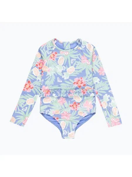 ROXY Tropical Story grapemist trópusi par tay egyrészes gyermek fürdőruha. Méret: cm