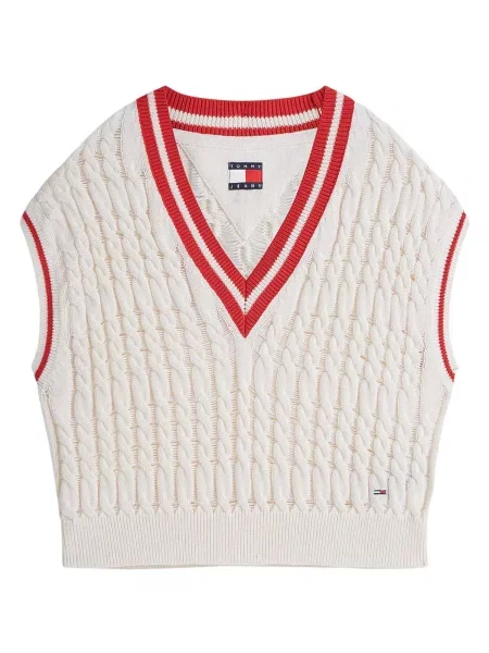Pulover Tommy Hilfiger alb