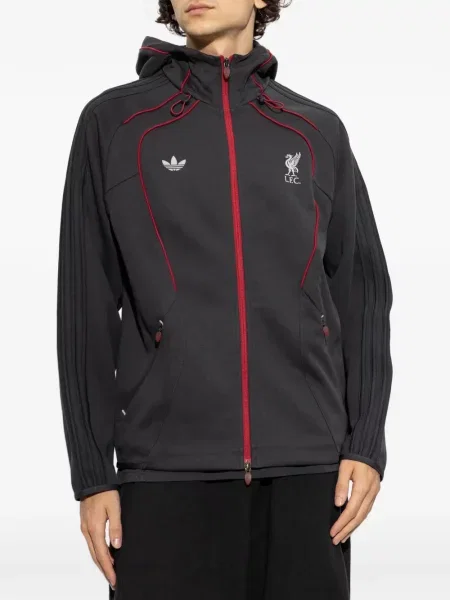 Lung tricou Adidas cu imagine plasă alb