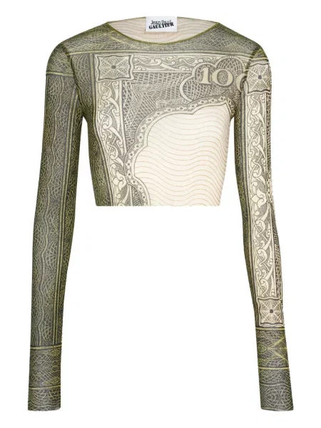 Cropp top Jean Paul Gaultier cu imagine