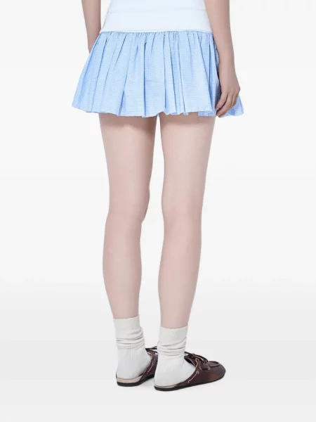 Fusta mini Miu Miu albastru