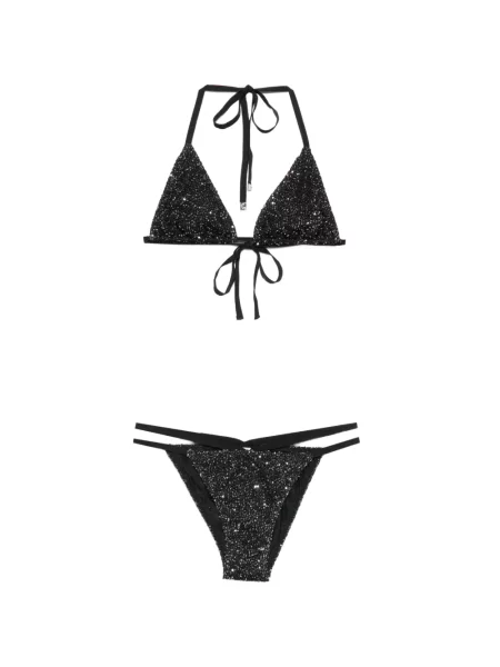 Bikini Circus Hotel cu paiete negru