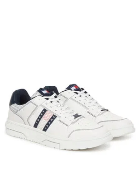 Tommy Jeans Sneakersy Tjm The Brooklyn Bílá modré