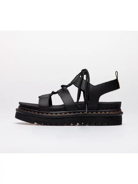 Sneakersy Dr. Martens sznurowane skórzane czarne