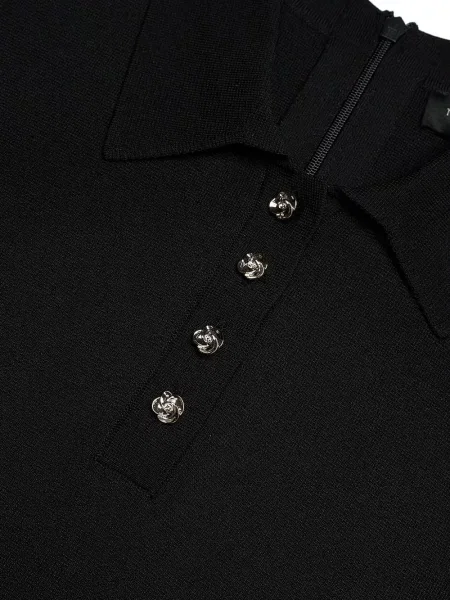 Gulerat rochie mini Ted Baker negru