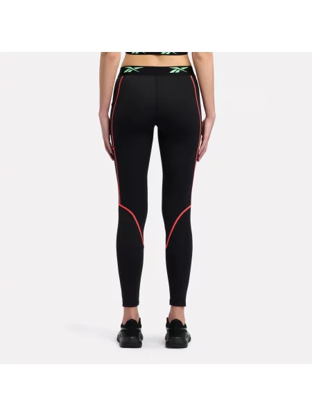 Reebok Legginsy Sport Street female Black Size: czarne
