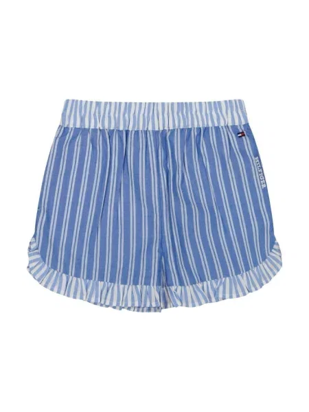 Pantaloni copii Tommy Hilfiger albastru