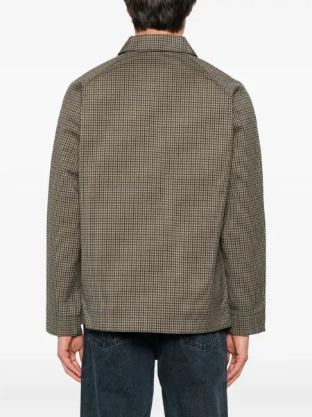 Карирано яке Barbour синьо