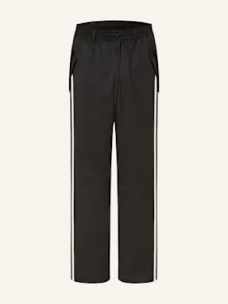 Kalhoty V Joggingovém Stylu Oversized Fit černá