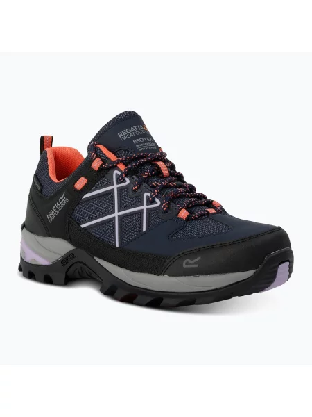 Buty trekkingowe REGATTA Samaris III Low navy/lilac granatowe