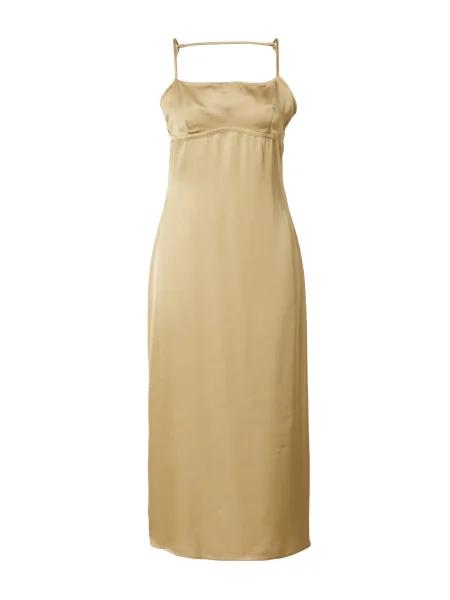 EDITED Rochie Naima verde bej