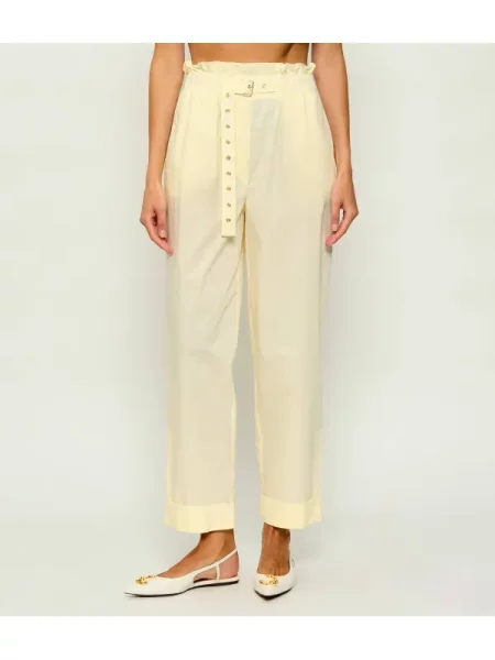 Pantaloni Liu Jo galben