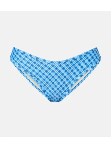 Bikini Montce în carouri albastru