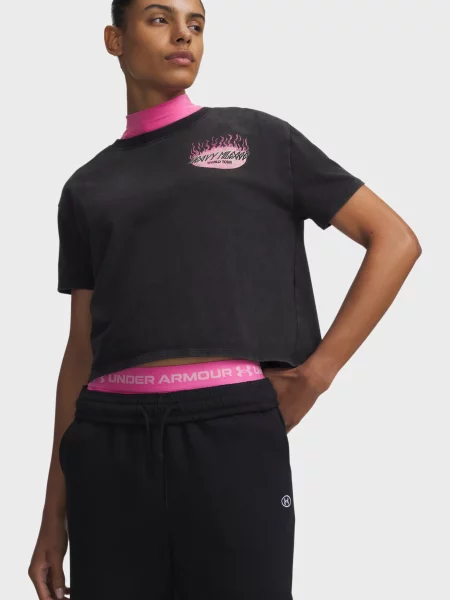 Футболка Under Armour для бігу чорна