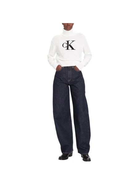 Rolák Calvin Klein Jeans biela