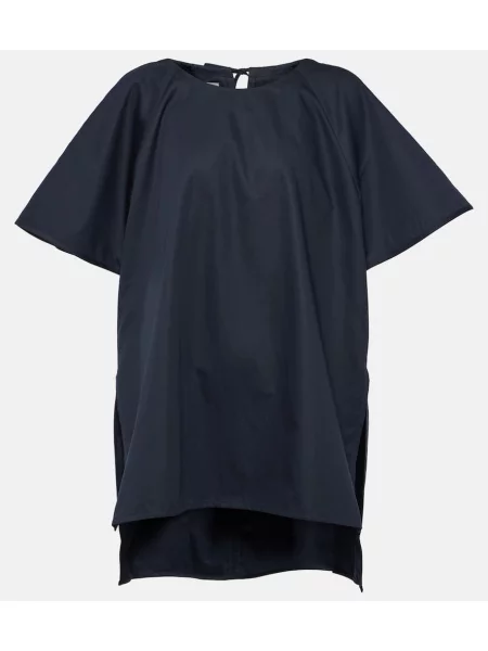 Svilena majica Co modra