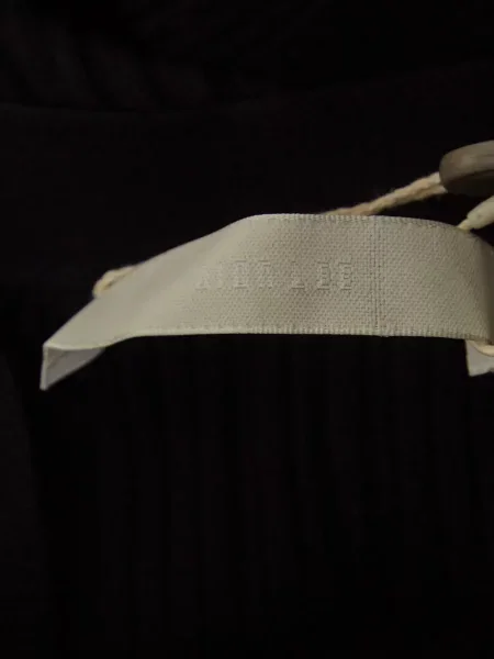 Spodnie Dion Lee prążkowane czarne