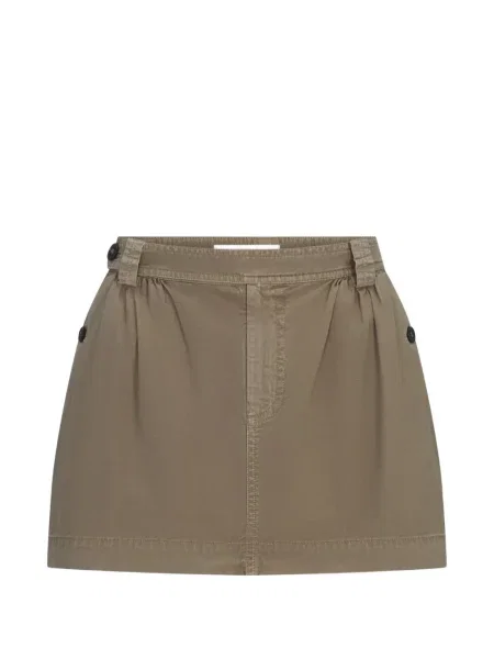 Fustă Frame din țesătură twill