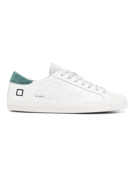 Sneakersy D.a.t.e. zamszowe białe