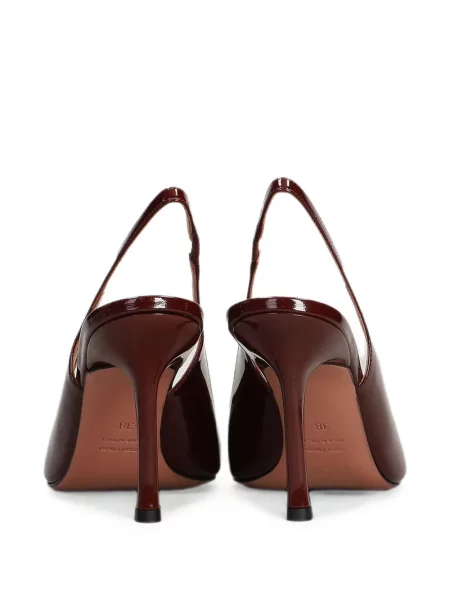Pantofi cu toc Castagna slingback roșu