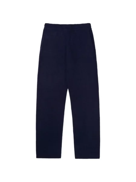 Pantaloni Sporty & Rich din cașmir alergare albastru