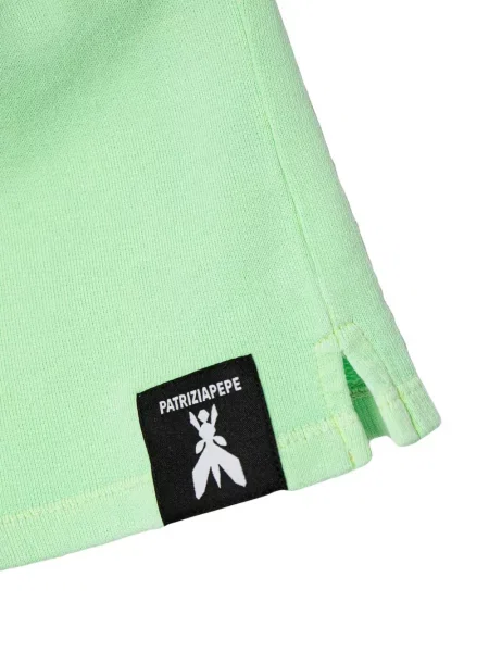 Szorty dziecięce Patrizia Pepe Girl zielone